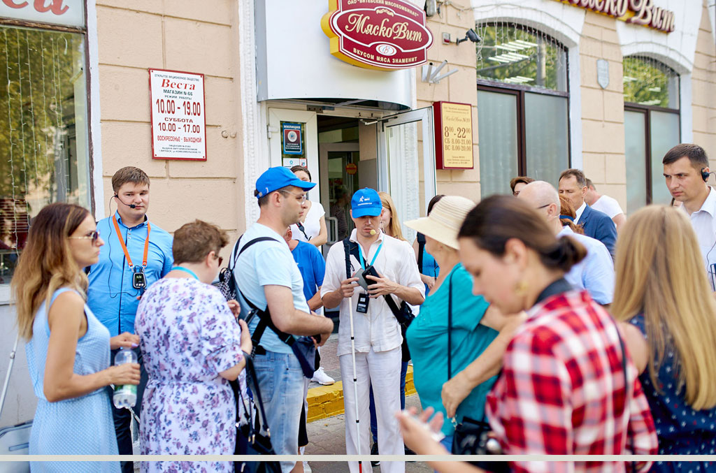 «Крокі на Гукі»: пешеходный маршрут для незрячих в Витебске